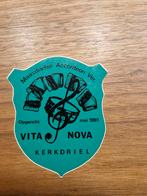 1291 Vita Nova Kerkdriel Sticker, Ophalen of Verzenden, Gebruikt