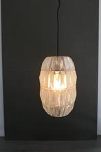 Vintage kunststof hanglamp transparant, Huis en Inrichting, Lampen | Hanglampen, Kunststof, Ophalen of Verzenden, Zo goed als nieuw