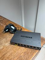 Netgear 8-poorts Ethernet (managed) switch, model Gs108T V3, Ophalen, Zo goed als nieuw