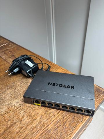 Netgear 8-poorts Ethernet (managed) switch, model Gs108T V3 beschikbaar voor biedingen