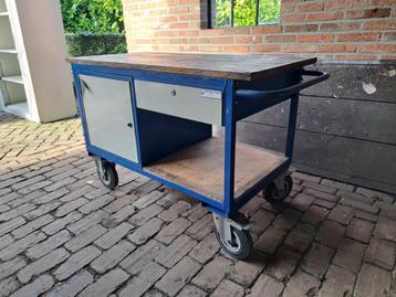 Goede, degelijke gereedschapswagen/ gereedschapskar! beschikbaar voor biedingen