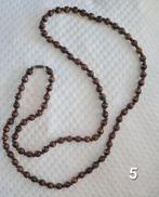 Collier Houten Kralen, Hobby en Vrije tijd, Kralen en Sieraden maken, Ophalen of Verzenden, Nieuw, Kraal