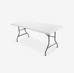 Opklapbare feesttafel - te huur 180cm, Kunststof, Nieuw, Rechthoekig, 50 tot 100 cm