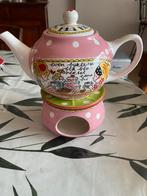 Blond Amsterdam Theepot met Theelicht - Zo Goed Als Nieuw, Ophalen, Zo goed als nieuw