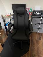 Zwarte Gaming Bureaustoel, Huis en Inrichting, Bureaustoelen, Ophalen, Zwart, Nieuw, Bureaustoel