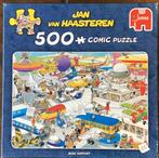 Complete Jan van Haasteren puzzel Busy Airport, Ophalen of Verzenden, 500 t/m 1500 stukjes, Zo goed als nieuw