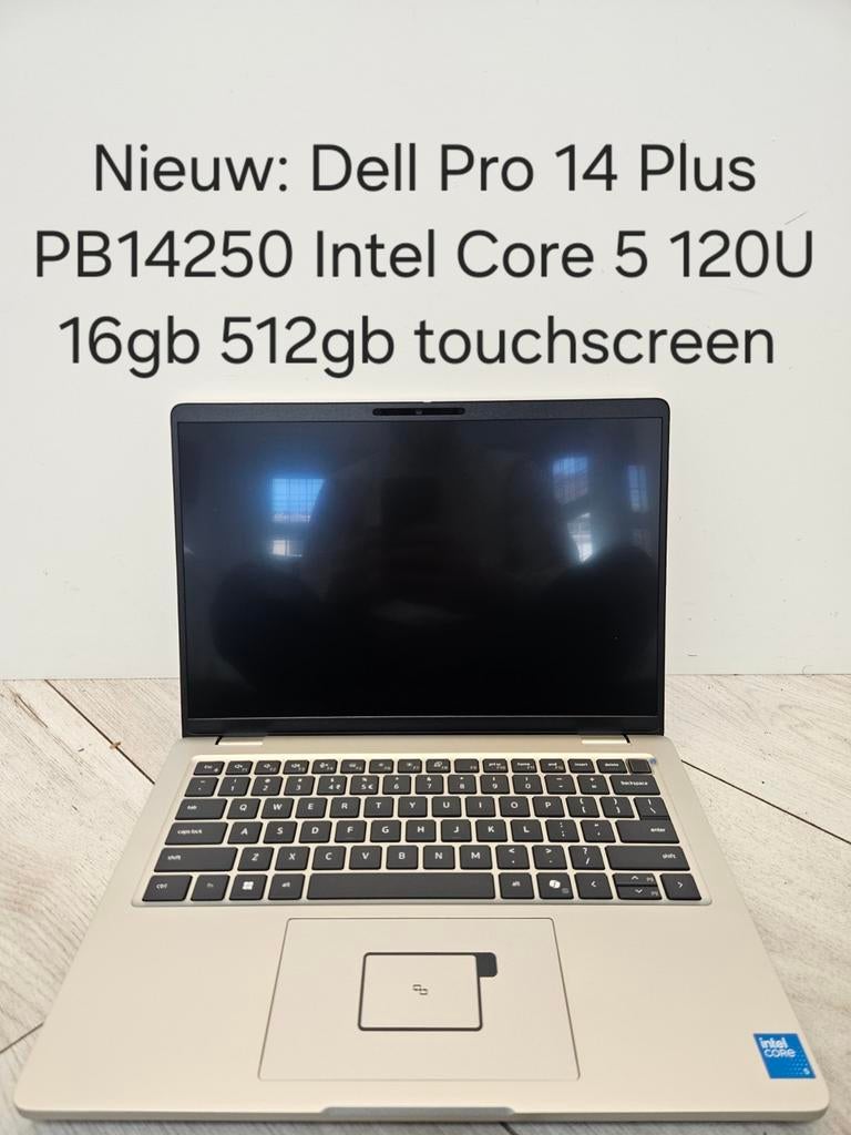 ≥ Nieuw: Dell Pro 14 Plus PB14250 core 5 120U 16gb 512gb touch ...