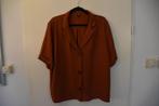 leuke zgan roestkleurige blouse maat XL Hema, Kleding | Dames, Bruin, Maat 46/48 (XL) of groter, Ophalen of Verzenden, Zo goed als nieuw