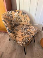 Be Pure Home Fauteuil - Geel Bloemmotief, Huis en Inrichting, Fauteuils, Ophalen, Minder dan 75 cm, Zo goed als nieuw, Stof