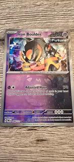 Iron Boulder Pokémonkaart - Masterball Holo, Ophalen of Verzenden, Zo goed als nieuw, Losse kaart, Foil