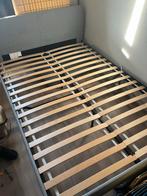 IKEA SLATTUM Bedframe 140x200, Huis en Inrichting, Slaapkamer | Bedden, Tweepersoons, Zo goed als nieuw, 200 cm, 140 cm