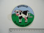 sticker Westfalia boer agri systemat koe strip melk retro, Verzenden