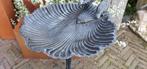 VOGELDRINKSCHAAL IN SCHELPVORM / GIETIJZER, Tuin en Terras, Vogelhuisjes en Vogelbaden, Huis en tuin decoratie Marie, Nieuw, Info@huisentuindecoratiemarie.nl