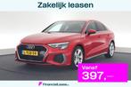 Audi A3 Limousine 30 TFSI 110pk S-Tronic 2x S-Line Leder ACC, Automaat, Gebruikt, Bedrijf, 3 cilinders