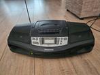 Panasonic Stereo XBS AM/FM Cassette CD Player Radio RX-DS16, Ophalen of Verzenden, Gebruikt, Radio, Met cd-speler