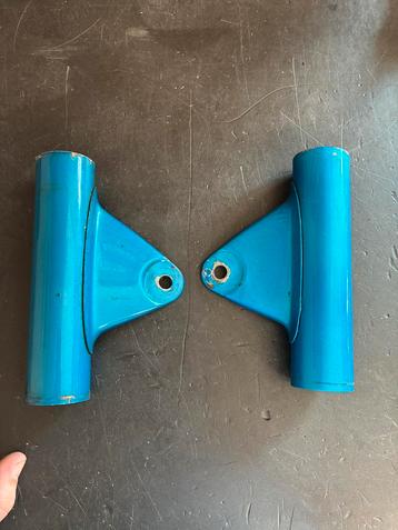 Suzuki T350 lamporen + voetsteunrubbers voor en achter beschikbaar voor biedingen