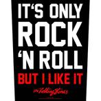 The Rolling Stones it's only rock 'n roll backpatch bp1121, Nieuw, Kleding, Verzenden