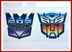 SET 2x TRANSFORMERS Reflecterende Vinyl Sticker Decal, Overige generaties, Ophalen of Verzenden, Nieuw