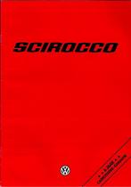 Brochure VW Scirocco 1980, Ophalen of Verzenden, Gelezen, Volkswagen