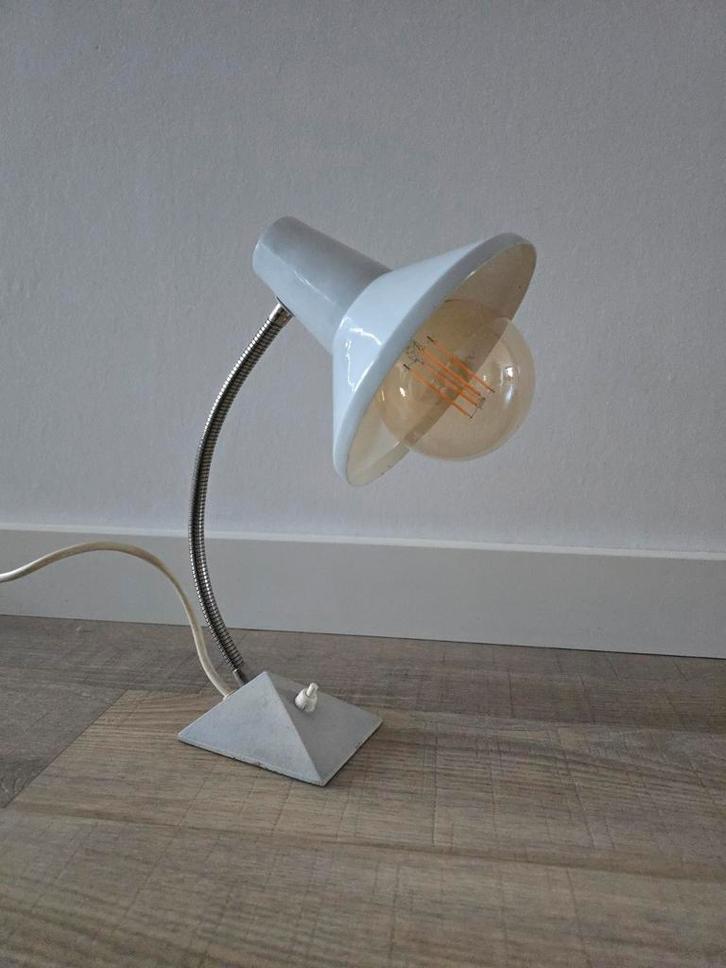 Vintage antiek HALA Zeist tafellamp/ Bureaulamp 50S €59, Antiek en Kunst, Antiek | Lampen, Ophalen of Verzenden