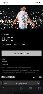 Lijpe Melkweg Amsterdam 10 Februari, Tickets en Kaartjes, Concerten | Pop, Februari, Twee personen