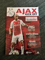 Ajax - Spartak Moskou Programma Magazine 10-03-2011, Verzamelen, Sportartikelen en Voetbal, Ophalen of Verzenden, Ajax, Boek of Tijdschrift