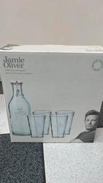 Jamie oliver waterfles en 4 glazen, Ophalen, Nieuw, Overige typen