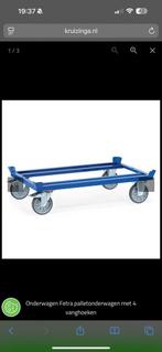 Palletonderwagen / palletkar, Doe-het-zelf en Verbouw, 100 liter of meer, Ophalen, Zo goed als nieuw, Transportkar