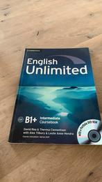 English Unlimited B1+ Coursebook, Ophalen of Verzenden, Zo goed als nieuw, Non-fictie