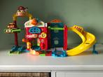 VTech brandweerkazerne met brandweerauto en helikopter, Kinderen en Baby's, Speelgoed | Vtech, Ophalen of Verzenden, Gebruikt