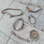 Oude leren riemen, antiek, Dieren en Toebehoren, Ophalen of Verzenden, Gebruikt