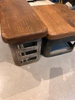 Vintage houten decoratie kratjes, Ophalen, Nieuw