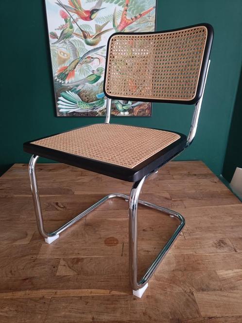 6x Cesca Breuer Bauhaus eetkamer stoel zwart webbing Nieuw!, Huis en Inrichting, Stoelen, Nieuw, Vijf, Zes of meer stoelen, Hout