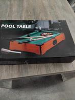 Mini pooltafel, Sport en Fitness, Biljarten en Poolen, Ophalen of Verzenden, Zo goed als nieuw, Pooltafel