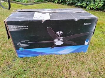 Belluno Plafondventilator - Wenge - 132cm beschikbaar voor biedingen