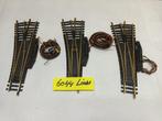 FLEISCHMANN  ELECTRI WISSELS 6044 3 X LINKS- 3 X RECHTS, Hobby en Vrije tijd, Gebruikt, Gelijkstroom, Verzenden, Fleischmann