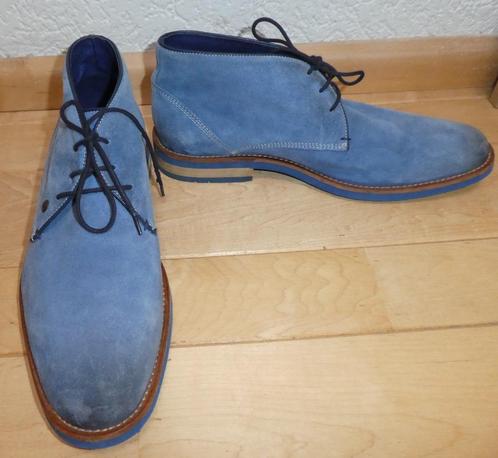 Braend enkel boots maat 43 veter hemelsblauw suède heren, Kleding | Heren, Schoenen, Zo goed als nieuw, Veterschoenen, Blauw, Verzenden
