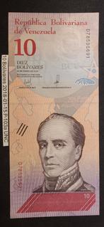 Venezuela 10 Bolivares 2018 P103a- UNC, Ophalen of Verzenden, Zuid-Amerika, Los biljet