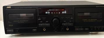 JVC TD-W354BK  Dubbel Cassette Deck beschikbaar voor biedingen