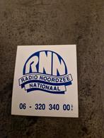 3494 RNN Radio Noordzee Nationaal Sticker, Ophalen of Verzenden, Zo goed als nieuw