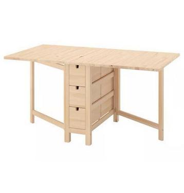 Uitschuifbare eettafel NORDEN Ikea beschikbaar voor biedingen