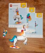 Lego unicorn - 31140, Ophalen of Verzenden, Zo goed als nieuw, Complete set, Lego