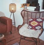 Rotan Leen Bakker Armstoel - Zo goed als nieuw!, Ophalen, Bruin, Riet of Rotan, Zo goed als nieuw