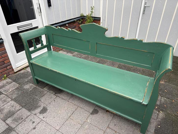 Klepbank voor binnen - Groen, Huis en Inrichting, Banken | Bankstellen, Ophalen