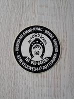 sticker Autorijschool Happy End te Rotterdam, Ophalen of Verzenden, Zo goed als nieuw, Bedrijf of Vereniging