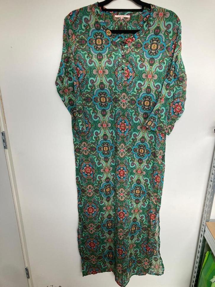 Pip Studio luchtige maxi jurk strandjurk moon delight maat M, Kleding | Dames, Jurken, Zo goed als nieuw, Maat 38/40 (M), Onder de knie