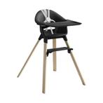 Stokke Clikk Kinderstoel Black Natural, Nieuw, Ophalen