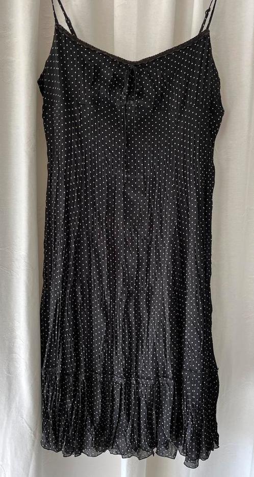 2 Delige Polkadot Set van Esprit 42/44, Kleding | Dames, Jurken, Zo goed als nieuw, Maat 42/44 (L), Zwart, Onder de knie, Ophalen of Verzenden