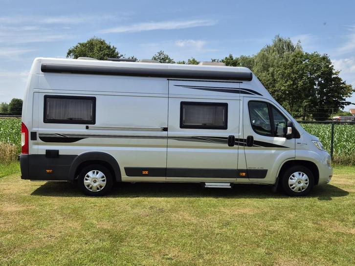 Font Vendome Duovan 640 Rondzit, el. hefbed 1eig trekhaak, Caravans en Kamperen, Campers, Bedrijf, tot en met 4, Buscamper of Camperbus