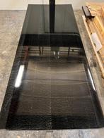Showroomuitverkoop! Epoxy eettafel - verbrand hout, Vijf personen of meer, Rechthoekig, Nieuw, 200 cm of meer